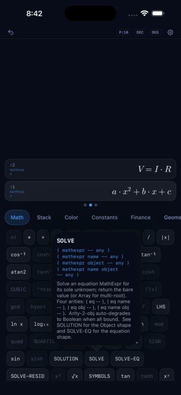 Word tooltip
