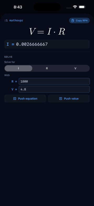 MathExpr detail card mid-solve